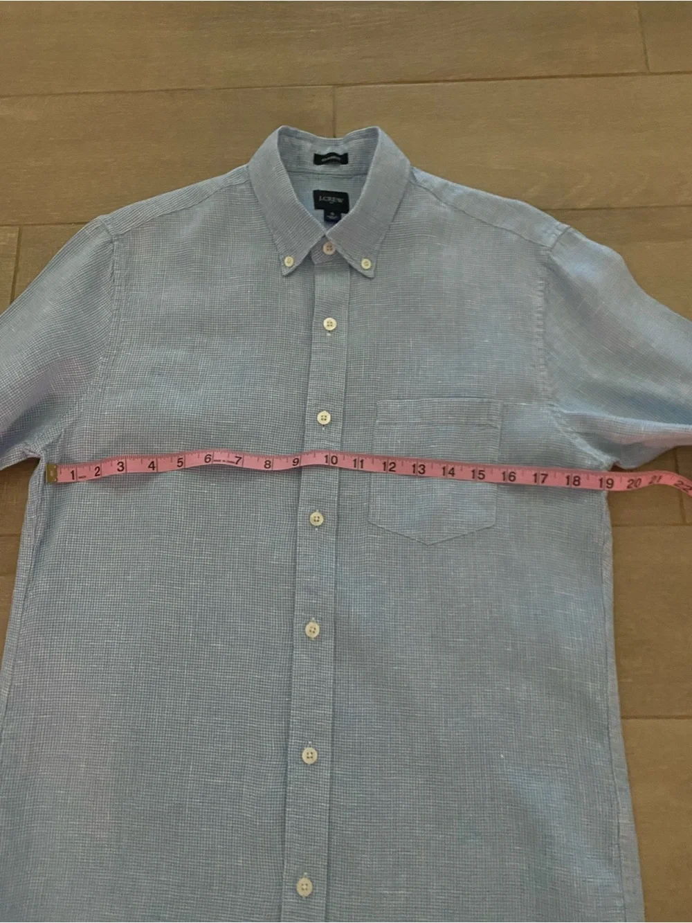 J. Crew Light Blue Button-Down Oxford Shirt